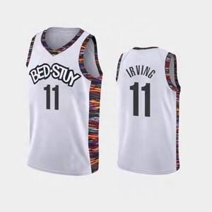 Maillot de basketball respirant imprimé par transfert thermique avec couleur et taille personnalisées, patch brodé pour équipe, vêtements de sport unisexes pour l'extérieur - Product Image 1