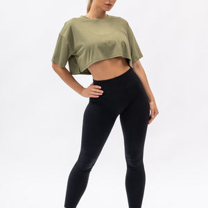 Camisetas Cortas de Verano Blancas 100% Algodón para Mujer, Camiseta Corta Femenina - Product Image 6