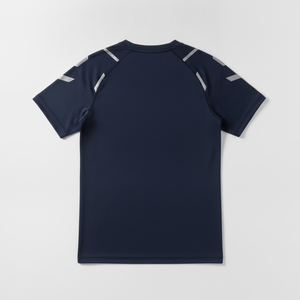 Premium Quality Compression T Shirt Men High Elastic Fitness Wear Wholesale Custom <b>Logo</b> Running Athletic Sports Tee - Product Image 2