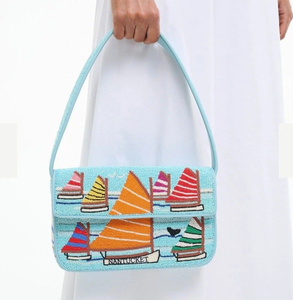 Bolsos de Hombro Florales Bordados con Cuentas de Moda, Bolsos Multicolores al por Mayor - Product Image 5
