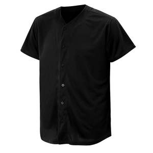 Maillot de baseball personnalisé en polyester pour hommes et femmes, entièrement boutonné, avec nom et numéro d'équipe brodés, chemises de baseball, uniformes sportifs <span class=keywords><strong>hip</strong></span>-<span class=keywords><strong>hop</strong></span> - Product Image 4