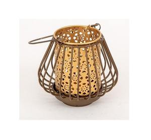 Portavelas Minimalista de Metal que Combina un Diseño Sencillo con un Cálido Ambiente de Iluminación Decorativa - Product Image 1