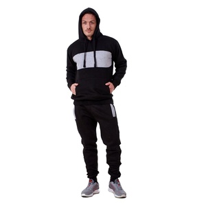 Unisexe Slim Fit 2-Piece Set Heavyweight Cotton Pullover Hoodie Streetwear Jogging Sweatsuit pour les hommes-Vente en gros pas cher - Product Image 2