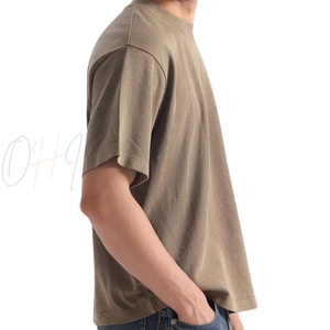 Camiseta Básica de Verano para Hombre, Corte Regular, 100% Algodón Ecológico, Secado Rápido, Transpirable, Estilo Casual, Lisa, Minimalista, 230g - Product Image 2