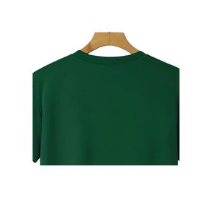 Camisetas de Manga Corta Verdes para Hombre con Logotipo Personalizado |   Algodón Suave y Transpirable |   Ropa Casual con Marca Personalizada, Suministro OEM - Product Image 6
