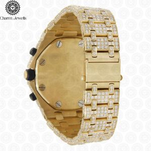 Reloj de Lujo Charm Jewells de Acero Inoxidable con Incrustaciones de Diamantes, Movimiento Mecánico Analógico, Caja de 40 mm, Correa Azul de Acero Inoxidable 10 - Product Image 4