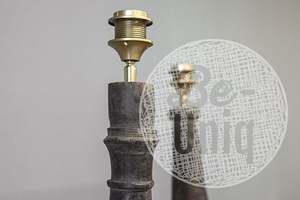 Base de Lámpara de Mesa de Madera Baluster, Diseño Contemporáneo Torneado, Desmontable, Ecológico, Hecho a Mano, Elegante, para Dormitorio o Sala de Estar - Product Image 4