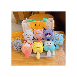 <b>Cute</b> 3D Cartoon Koala Plush Keychain Soft Faux Fur Animal Toy For Kids And Girls - Product Image 6
