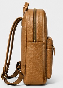 Black Genuine Leather Vintage Mens Business Travel Laptop <b>Backpack</b> <b>Waterproof</b> Anti-Theft Winter Polyester Zipper Portable - Product Image 4