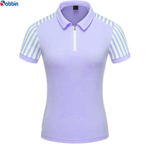 Vente flash - Polo en coton à manches courtes pour femmes, respirant, de qualité supérieure, décontracté, pour le sport, le tennis, avec logo personnalisé - Product Image 1