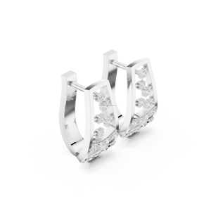 Ryega Jewels 14k Double Layer <b>Pearl</b> Rhinestone Drop <b>Earrings</b> - Product Image 4