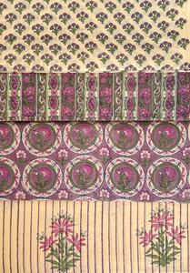 Reusable Block Printed Cotton Fabric Eco Friendly Floral Design Custom Print Hand Block print Fabric Bulk Order Supplier - Product Image 5
