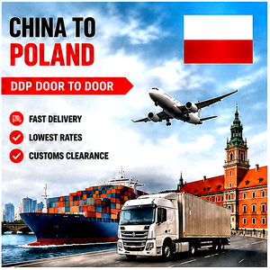 Agente de Envíos de China a Polonia |   Transporte Marítimo |   Transporte Aéreo |   Entrega DDP Puerta a Puerta |   Agente de Carga |   Despacho de Aduanas - Product Image 1