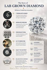 Diamant en vrac certifié IGI, 3,0 carats, taille brillant, cultivé en laboratoire CVD, couleur D, clarté VVS2, polissage excellent, pour la fabrication de bijoux - Product Image 3