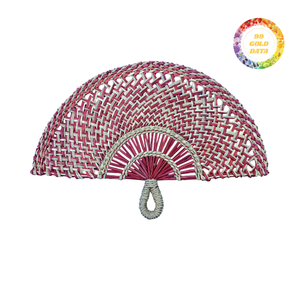 Ventilador de mano de hierba marina más vendido: solución portátil de refrigeración para bodas al aire libre y eventos festivos. Precio. - Product Image 6