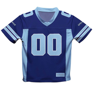 Camisetas o Tops Deportivos Sublimados Personalizados de Fútbol Americano Estilo Retro para Niños, Talla XL - Product Image 3