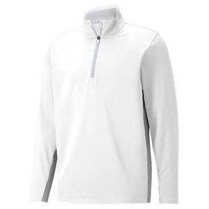 Camiseta Deportiva de Manga Larga con Cierre de Cremallera para Hombre OEM |   Camiseta Deportiva Transpirable de Secado Rápido para Golf, Running y Fitness |   100% - Product Image 4