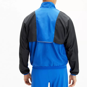 <b>Men</b> Nylon Tracksuit Premium Performance Activewear Full Zip <b>Jacket</b> and Elastic Waist Pants <b>Track</b> Suit Set for Gym Running - Product Image 6