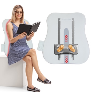 Set massaggiatore Shiatsu senza filo 3D cuscino per impastare in tessuto profondo 3 modalità 2 livelli di riscaldamento 10 minuti Auto-Off lombare per la schiena - Product Image 5