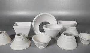 Gobelet de coulée en céramique robuste pour fonderie, préformé, pour la fonderie, provenant d'un fournisseur indien au meilleur prix - Product Image 2