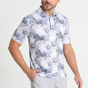 Polo pour hommes en sublimation, coupe ajustée, en coton respirant, personnalisable, style streetwear – Meilleures ventes - Product Image 3