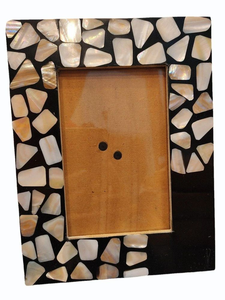 Cadre photo en os incrusté fait main, moderne, élégant, taille personnalisée, pour la décoration de la maison - Product Image 5