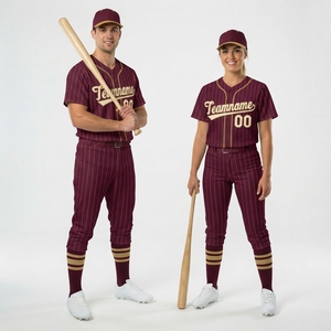 Baseball Jersey Sublimated Print Number Breathable 100% Polyester Unisex Adult Regular Fit Club softball uniform - Product Image 2