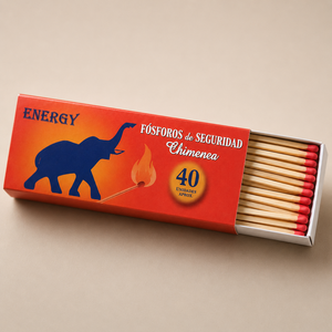 **Premium Quality Eco-Friendly Wooden Cigarette BBQ Matches Long & Extra Long 110x65x20mm 50 Sticks Custom Logo Printing** - Product Image 6