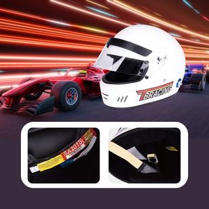 Casco de Carreras Profesional TBRACING HE 02, Integral, FIA 8859 2024, Snell SA2025, ISO 9001, Nuevo, OEM, ODM - Product Image 3