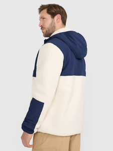 Chaqueta de forro polar para hombre, al por mayor, a la moda, para exteriores, con cremallera completa, cuello alto, alta calidad, 100% algodón, con bolsillo con solapa en el pecho, informal. - Product Image 3