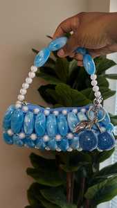 Bolso de mano creativo con cuentas de cristal, muy vendido, nuevo y a la moda, para fiestas, bodas y eventos para damas. - Product Image 3