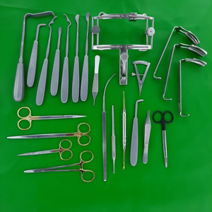 Kit d'instruments de réparation de fissure labiale et palatale de qualité hospitalière, en acier inoxydable, réutilisable, instruments de chirurgie plastique - Product Image 4