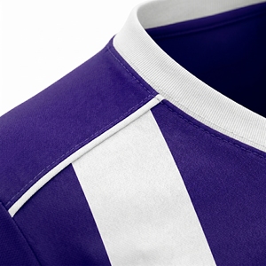 For White <b>Soccer</b> Jersey Set Short <b>Sleeve</b> Quick Dry Sublimation Custom Team Training Match Wear - Product Image 5