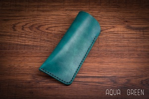 Étui à lunettes en cuir pour lunettes Lunettes de soleil Cadeaux minimalistes Cadeau d'anniversaire pour lui Cadeau pour hommes LGC-0055B - Product Image 3