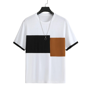 เสื้อยืดลำลองผู้ชาย รุ่นยอดนิยม กันยับ ขายดี คุณภาพพรีเมียม ผ้าฝ้าย 100% เป็นมิตรกับสิ่งแวดล้อม ระบายอากาศได้ดี แขนสั้น - Product Image 2