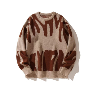 Pull à manches longues pour homme, tricot doux, pour tous les jours, décontracté, business casual, bureau et tenue de saison. - Product Image 1