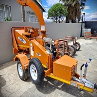 Compre una Máquina de Astillas de Madera Usada de Primera Calidad, Entrega Rápida, Astilladora de Madera de Alta Resistencia para Reciclaje de Biomasa, Uso Industrial