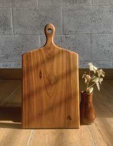Tabla de Cortar de Madera Resistente y Ecológica, de Grado Alimenticio, Forma Rectangular, 2.0 cm de Grosor, Apta para Lavavajillas, para Cortar Carne y Verduras - Product Image 1