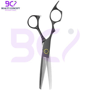 Ciseaux à effiler ergonomiques modernes pour droitiers de 6,8 pouces, légers et professionnels, pour un coiffage en salon toute la journée - Product Image 2