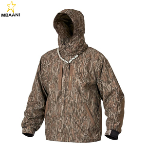 เสื้อแจ็คเก็ตมีฮู้ดสำหรับผู้ชาย EST Heat-Escape แบบซิปเต็มตัว กันน้ำ กันลม ระบายอากาศได้ดี เหมาะสำหรับการล่าสัตว์ พร้อมกระเป๋า - Product Image 1