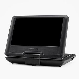 Reproductor de DVD Portátil HD de 10.1 Pulgadas con Pantalla Giratoria, Batería Recargable de 4 Horas, Altavoces Dobles, Sincronización con TV, CD/VCD - Product Image 1