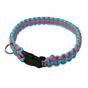 Collier de chien en macramé en coton Boho de luxe colliers pour animaux de compagnie durables de haute qualité laisses produits personnalisés avec décoration en dentelle - Product Image 6