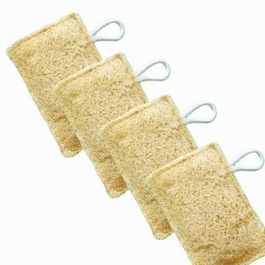 Esponja de Luffa Profesional para Cocina, Fibra Vegetal Natural, Paño de Limpieza de Platos Reutilizable, Estropajo para Operaciones Diarias en Restaurantes - Product Image 3