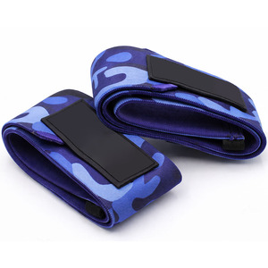 Attelle de coude élastique camouflage bleu 2026 avec sangle de compression réglable pour la gym, le fitness et l'haltérophilie - Product Image 6