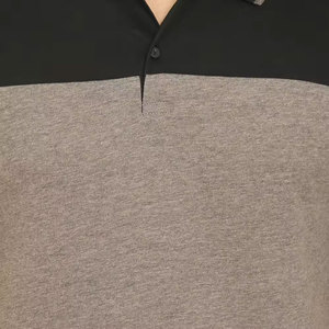 Vente flash - T-shirt de sport pour homme à manches longues, impression de logo personnalisée, taille plus, 100% coton, polos pour homme - Product Image 6