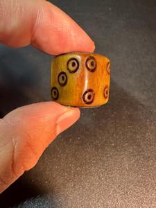 Dés à désiner en os sculptés de haute précision, polyédriques, pour jeux de rôle D&D, jeux de table, artisanat naturel - Product Image 4