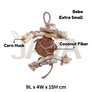 Juguetes Ecológicos de Fibra de Coco para Aves Boba XS - Product Image 2