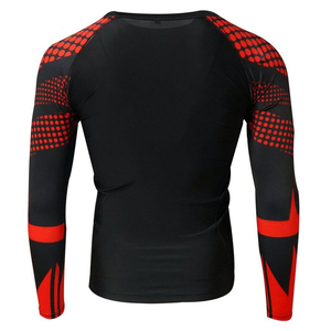 Mens Fitness Short Sleeve T <b>Shirt</b> Quick-dry Breathable Training Wear Bodybuilding Tight <b>Compression</b> <b>Shirts</b> - Product Image 3