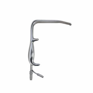 Retractor de Senos Tebbetts de Fibra Óptica y Succión, 150 mm x 30 mm, Mammoplastia, Retractor de Senos Tebbetts Profesional de Acero Inoxidable - Product Image 1