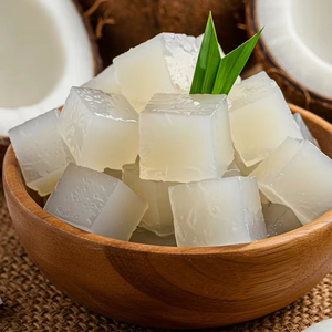 Cubes de nata de coco de haute qualité pour boissons et desserts, fabricant OEM ODM - Product Image 5